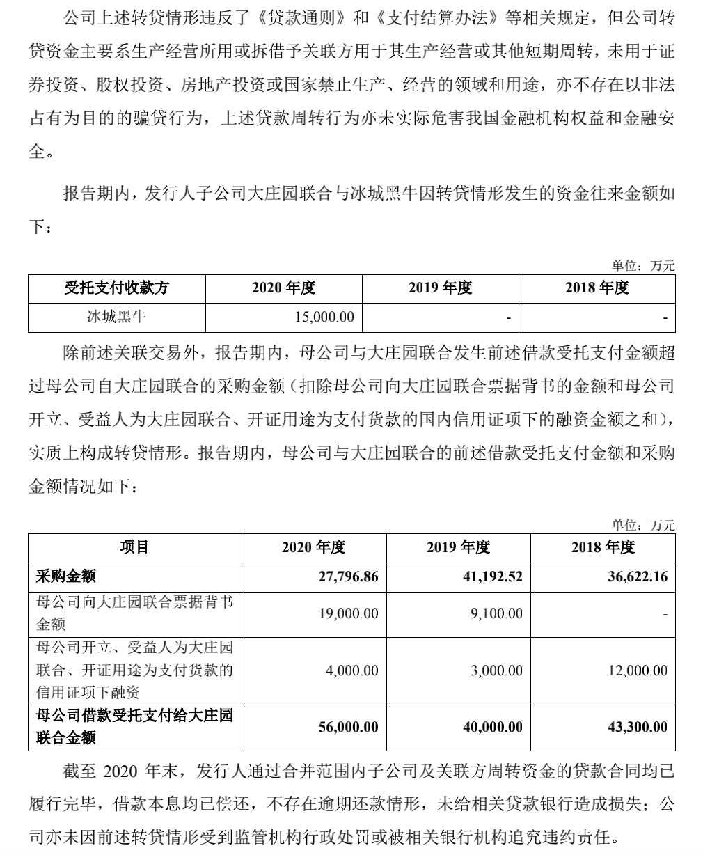 以亏损资产抵减资金占用，牛羊肉加工商大庄园冲刺IPO