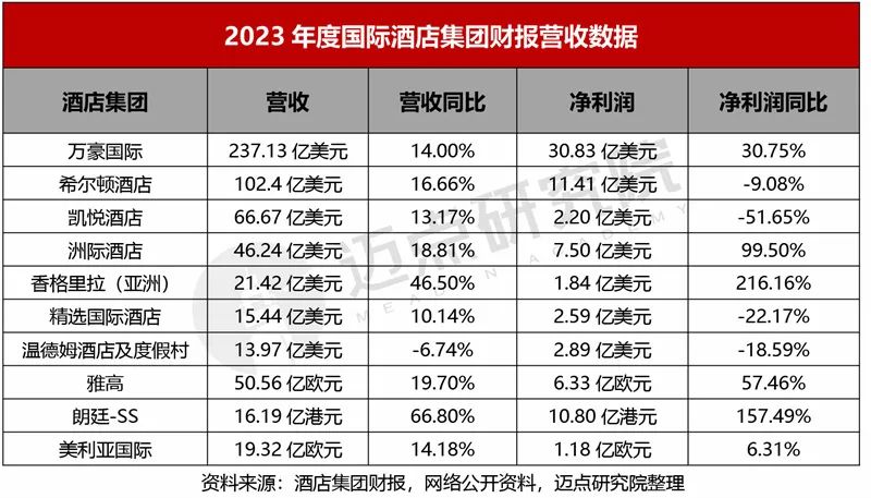 2023年酒店集团财务分析报告