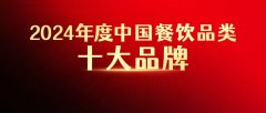 “2024年度中国餐饮品类十大品牌”榜单隆重揭晓